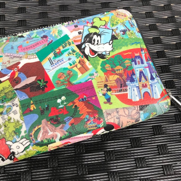 Disney Parks Collage Loungefly Wallet 🏰 - Picture 5 of 16